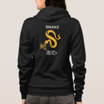 Année 2025 du serpent jaune avec le serpent à mots