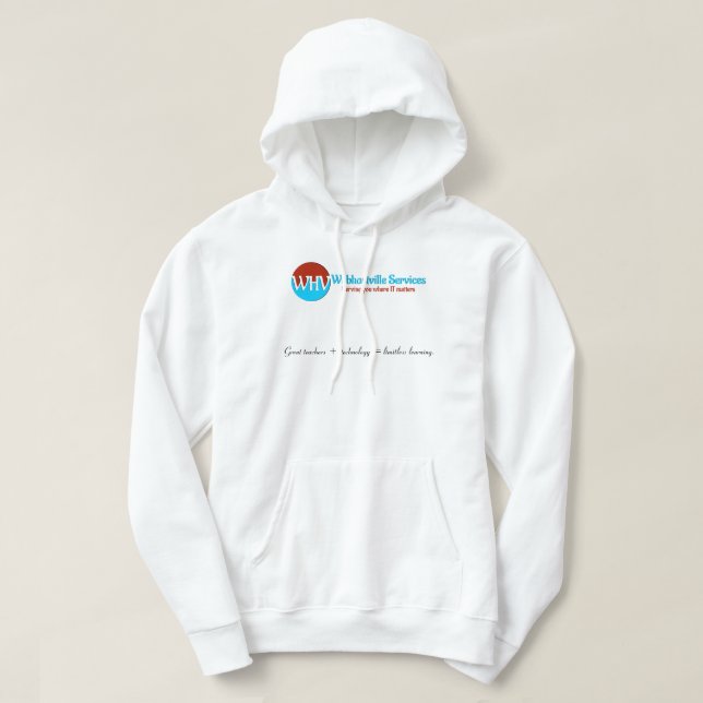Veste À Capuche Apprentissage sans limite : Sweatshirt à capuche m (Design devant)