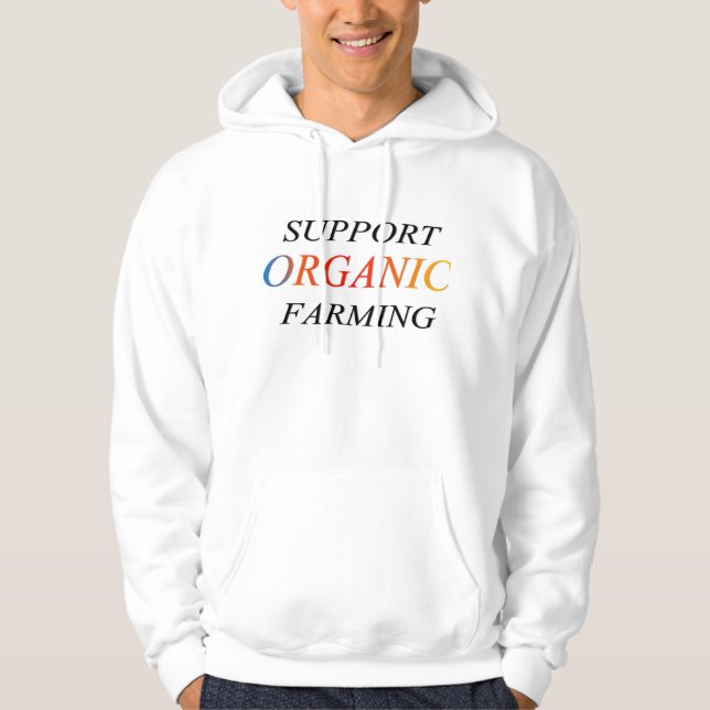 Veste À Capuche Appui organique (Devant)