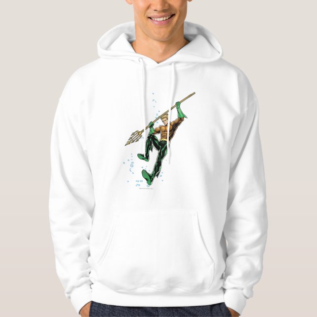 Veste À Capuche Aquaman avec Spear (Devant)