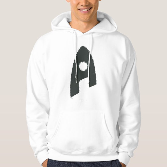 Veste À Capuche Aquaman Grunge 'A' (Devant)