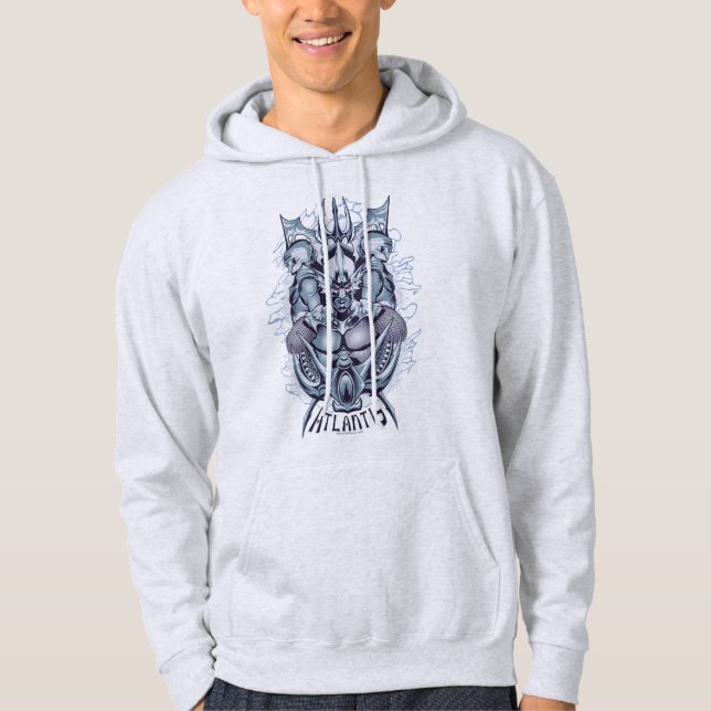 Veste À Capuche Aquaman | Orme Roi d'Atlantis Graphic (Devant)