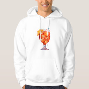 Veste À Capuche Aquarelle Sangria Cocktail Boisson