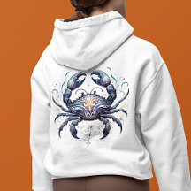 Aquarelle tendance Cancer Sweatshirt zodiaque
