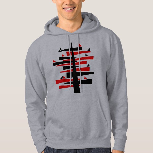 Veste À Capuche Arborescence de conversation (Devant)