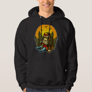 Veste À Capuche Arbres en plein air Randonnée sac à dos Bottes de
