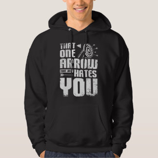 Veste À Capuche Archery one arrow just hates you