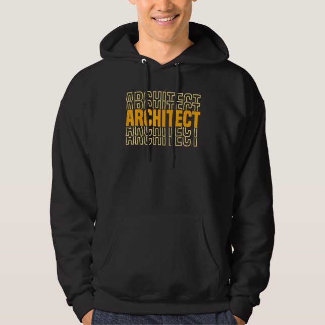 Veste À Capuche Architect Architecture Student (Devant)