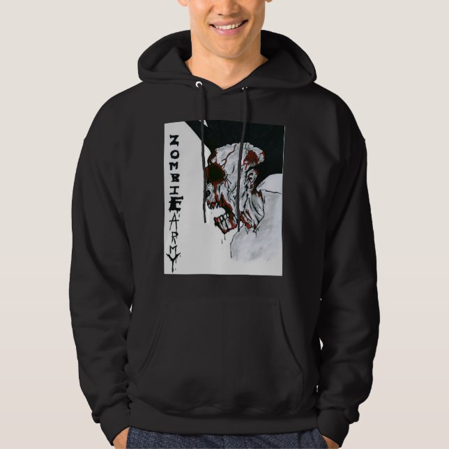 Veste À Capuche Armée de zombi (Devant)