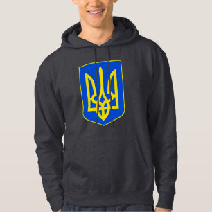 Veste À Capuche Armoirie de l'Ukraine Trident doré Beaux-Arts