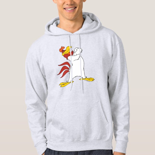 Veste À Capuche Armoiries de Foghorn Leghorn franchies (Devant)