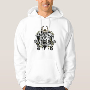 Veste À Capuche Art de tatouage de symboles d'enchanteresse du