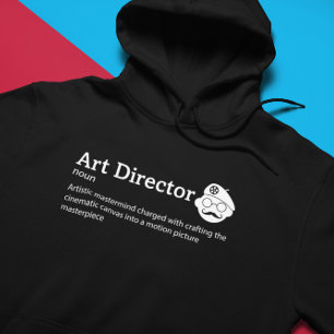Veste À Capuche Art Director Definition Dark Mode - Film Crew