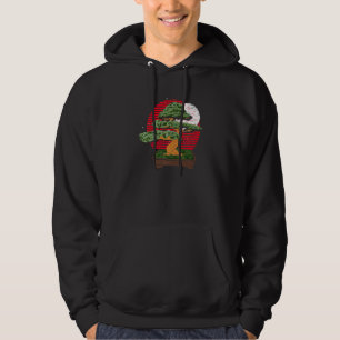 Veste À Capuche Art japonais esthétique Japon Culture Retro Bonsai