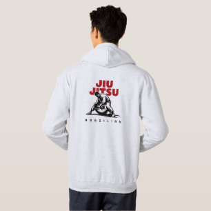 Veste À Capuche art martial brésilien Jiu-jitsu personnalisable