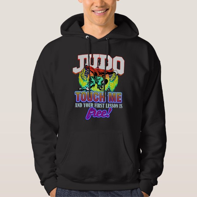 Veste À Capuche Arts martiaux de Judo (Devant)