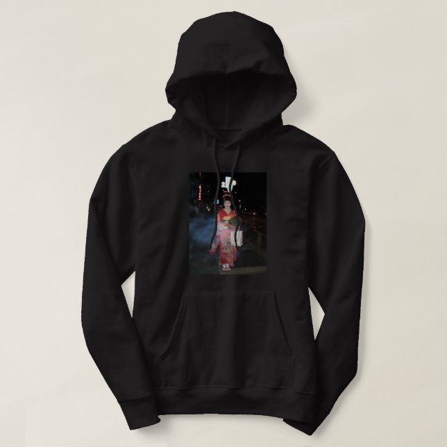 Veste À Capuche Asakusa Geisha Neo Tokyo (Design devant)