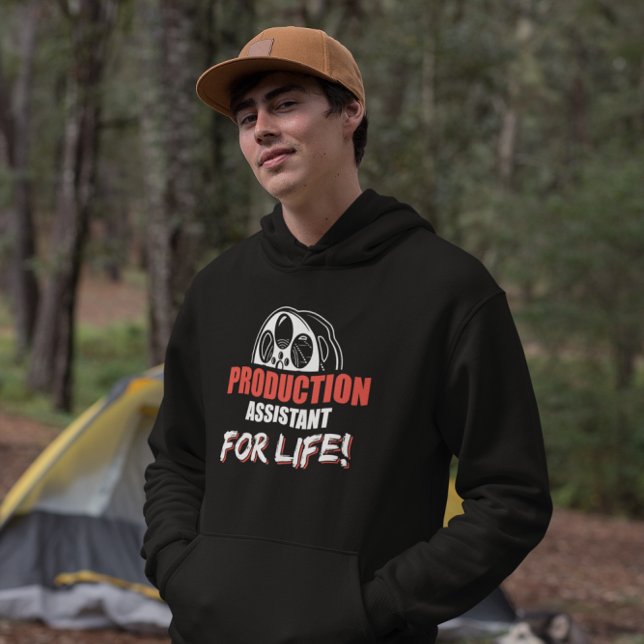 Veste À Capuche Assistant de production pour la vie (Créateur téléchargé)