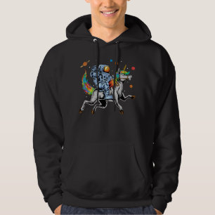 Veste À Capuche Astronaut équitation licorne