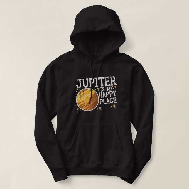 Veste À Capuche Astronomie Lover Jupiter Solar Space Travel Galaxy (Design devant)