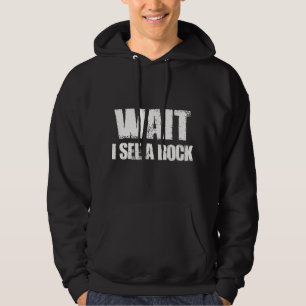 Veste À Capuche Attendez, je vois une roche Géologie Géologue