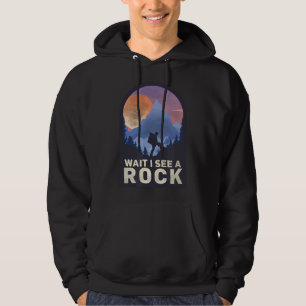 Veste À Capuche ATTENDS JE VOIS UNE ROCHE - Géologie géologue