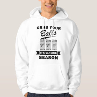 Veste À Capuche Attrapez Vos Boules C'est La Saison De Mise En Con
