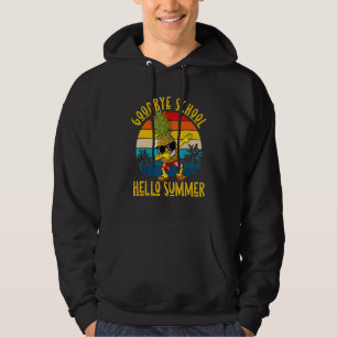 Veste À Capuche Au revoir l'école Bonjour l'été Dernier jour d'éco