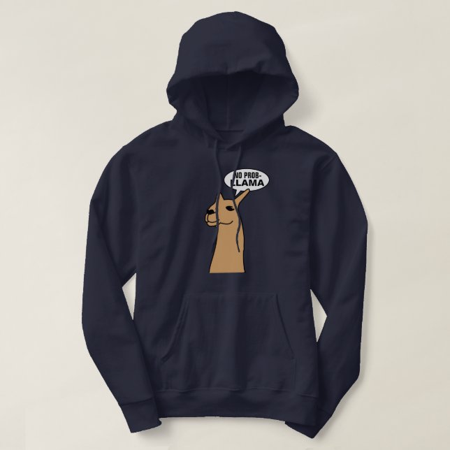 Veste À Capuche Aucun lama de Prob (Design devant)