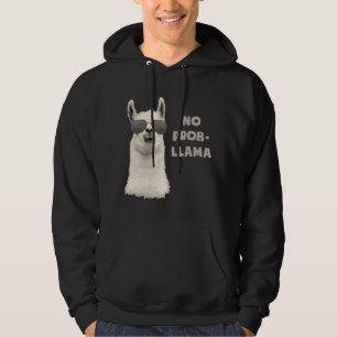 Veste À Capuche Aucun lama de problème