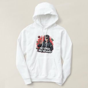Veste À Capuche Aucun risque Pas de récompense Gangsta Dice Dice T