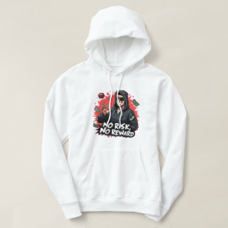 Veste À Capuche Aucun risque Pas de récompense Gangsta Dice Dice T