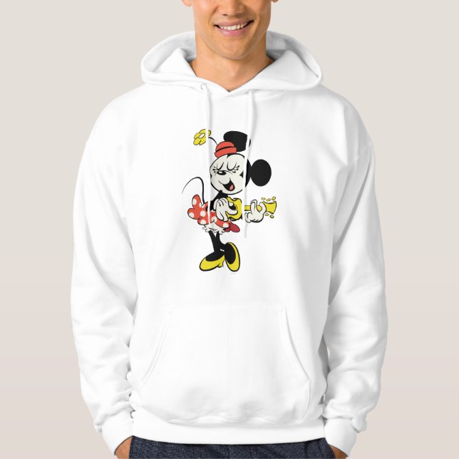 Veste À Capuche Aucun service | Minnie avec guitare (Devant)