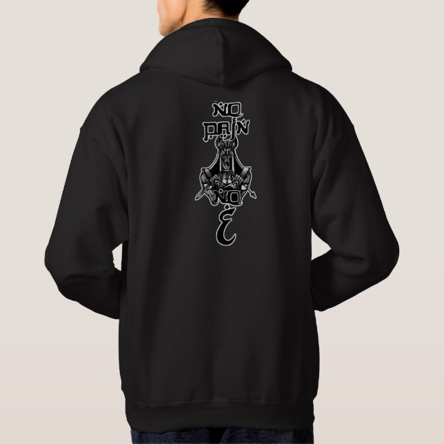 Veste À Capuche Aucune douleur, aucun gain (Dos)