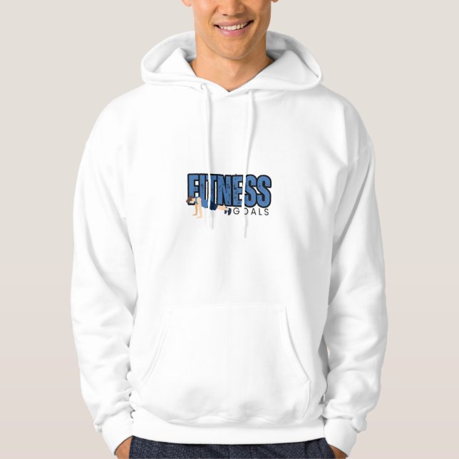 Veste À Capuche "Aucune excuse, juste des résultats" T-Shirt de gy (Devant)
