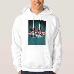 Veste À Capuche Audio haut-parleurs musicaux