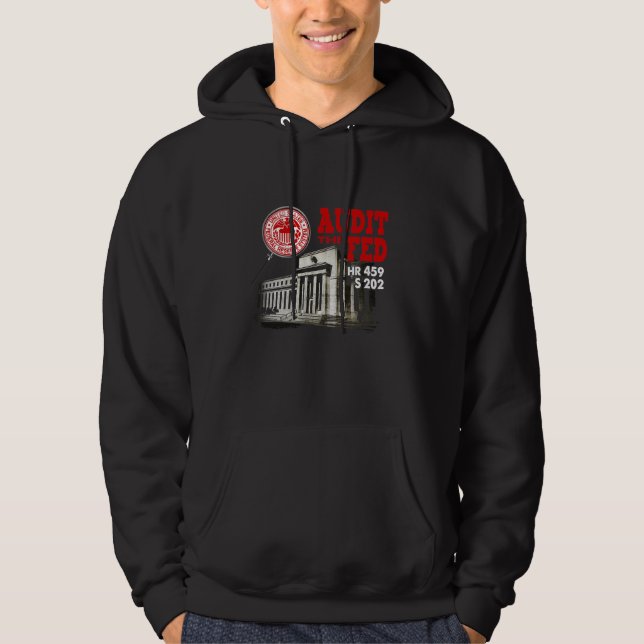 Veste À Capuche Auditez le Fed (Devant)