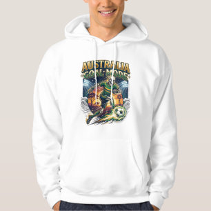 Veste À Capuche Australie Mode Objectif Squelette Batteur Nations 