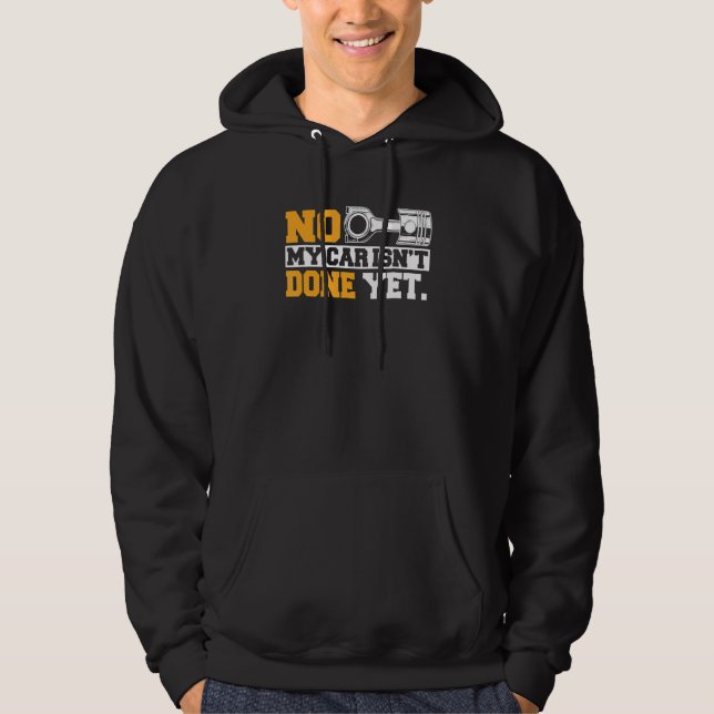 Veste À Capuche Auto Mechanic Automotive Technician Mech Repair Gr (Devant)