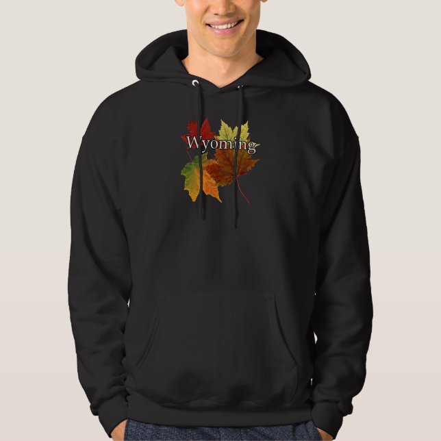 VESTE À CAPUCHE AUTOMNE AU WYOMING (Devant)