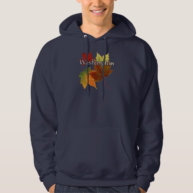 VESTE À CAPUCHE AUTOMNE QUITTE À WASHINGTON (Devant)