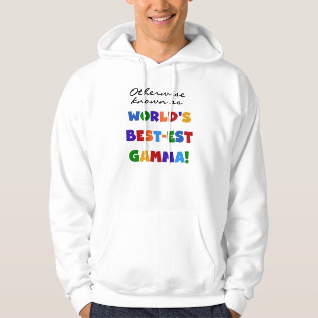 Veste À Capuche Autrement connu en tant que cadeaux du gamma (Devant)