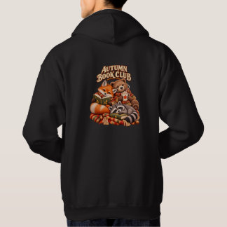 Veste À Capuche Autumn Book Club Woodland Animals Back Print Hoodi