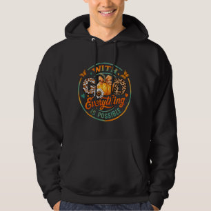 Veste À Capuche Avec Dieu, tout est possible