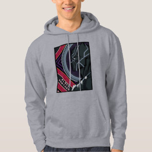 Veste À Capuche Avengers Black Panther Art tribal Wakanda