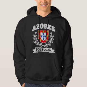 Veste À Capuche Azores Island Portugal Thème Portugais Pride