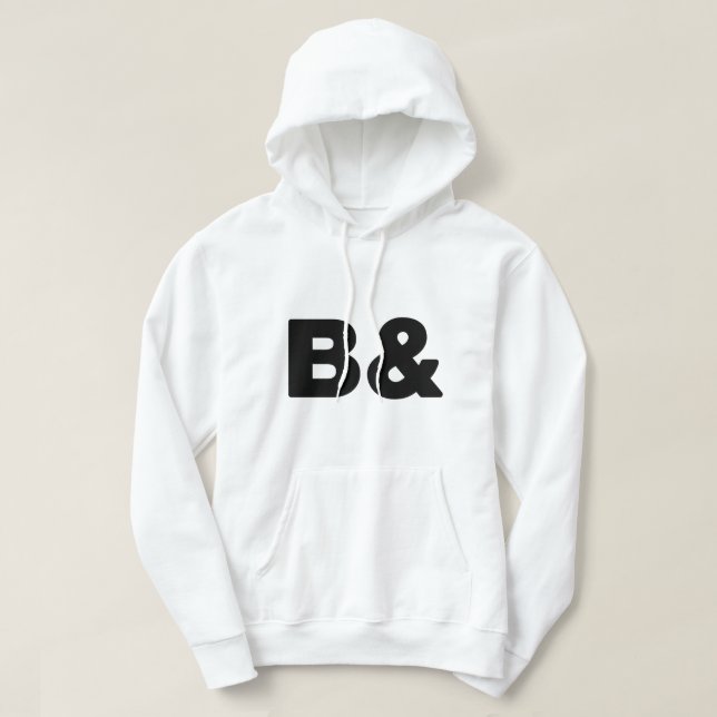 VESTE À CAPUCHE B& (Design devant)