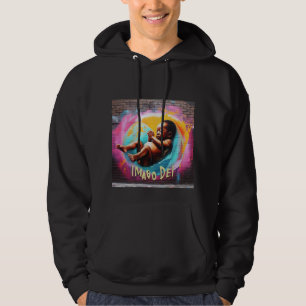 Veste À Capuche Baby in Womb, Imago Dei, Image de Dieu, Graffiti