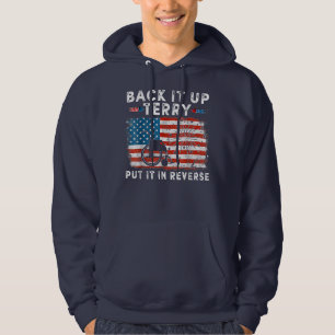 Veste À Capuche Back Upes Terry Put It In Reverses Firework Funny