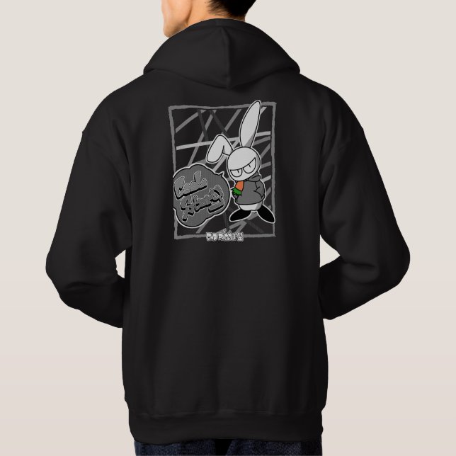 Veste À Capuche BAD RABBIT SERIES – Deadpan Bunny Attitude Tees (Dos)